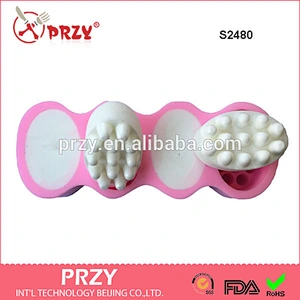 S2480 4 cavity Massage silicone soap molds