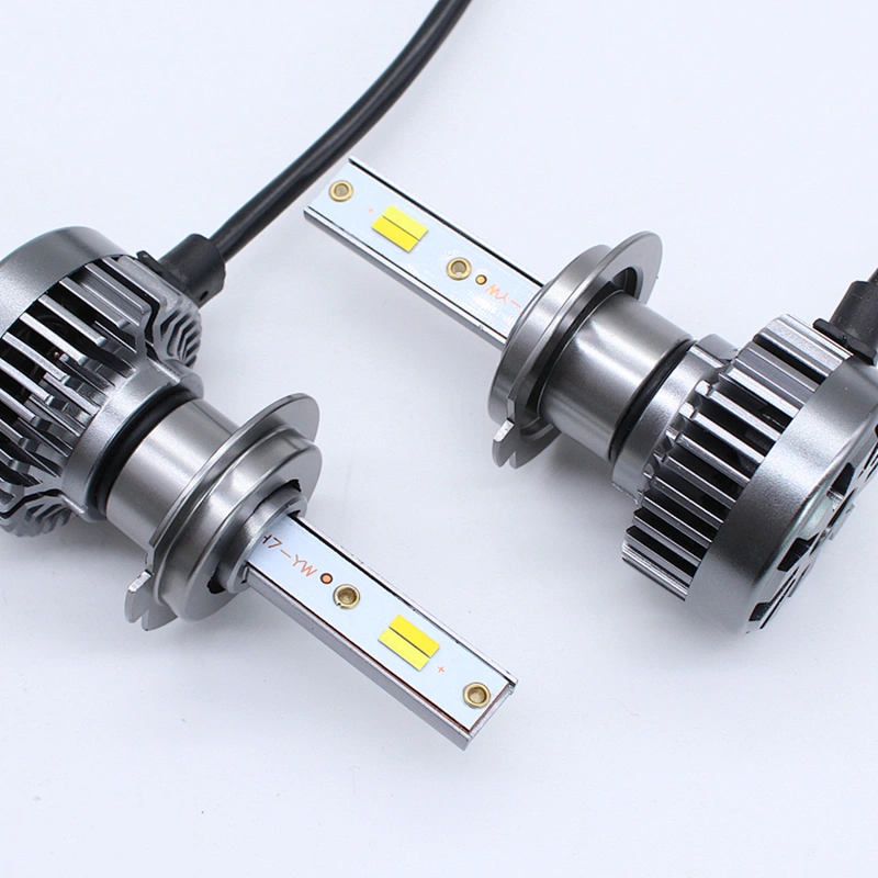 Lightech Waterproof IP68 head light 12V 50W White Yellow 3 Color LED Headlight H7