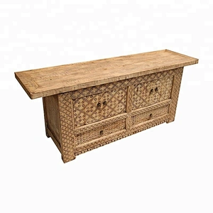 natural wood carving storage furniture in stores