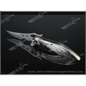 Combat Knife Tactical Folding Knife Pocket Knife With Auminium Handle