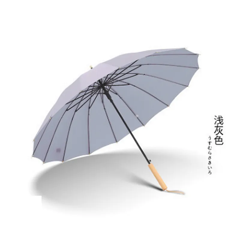 Custom Logo Promotion Wedding Umbrella Long Handle Umbrella Automatic Straight Umbrella for girl