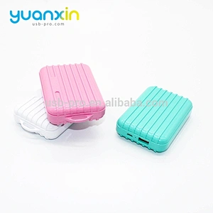 6000mAh Material Plastic Color Platinum Red Blue Grey Weight Power Bank