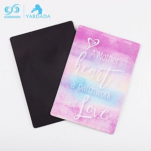 2018 Funny Coated Paper Color Pattern Fridge Magnet For Home