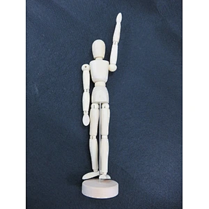 Custom Adjustable Robot Style Model Hand-made Wood Craft