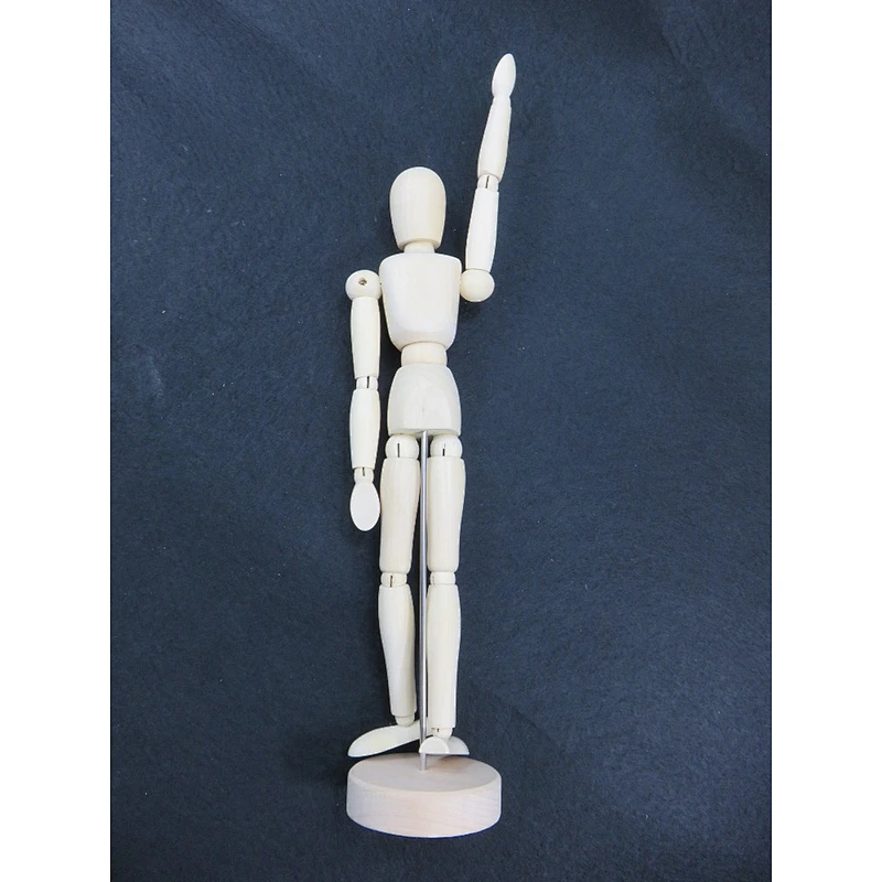 Custom Adjustable Robot Style Model Hand-made Wood Craft