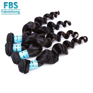 2018 FBS best selling top quality loose curly  human hair extension 100% unprocessed curly hair