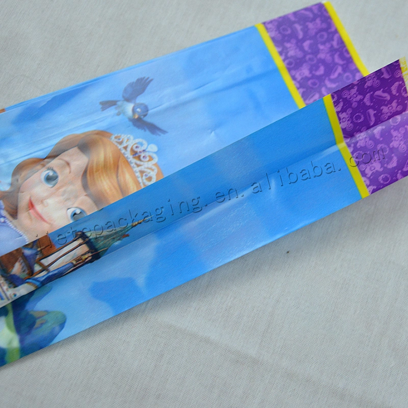 Customized plastic gift packaging bag for supermarket