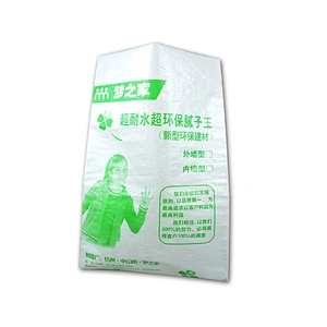 Wholesale pp cement bag type for mortar, wall putty powder,sand,gypsum powder