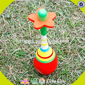 2018 cheap wooden baby rattle hottest wooden baby rattle W08K023