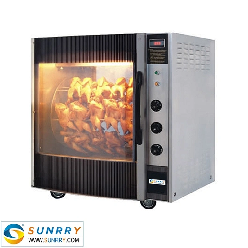 Electric rotisserie chicken equipment for 35 PCS of rotisserie chicken basket chicken rotisserie oven for sale (SUNRRY SY-CHR35A)