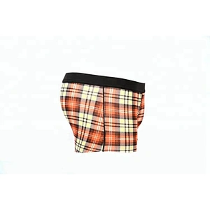 Wholesale plaid underwear spandex boxers for men
