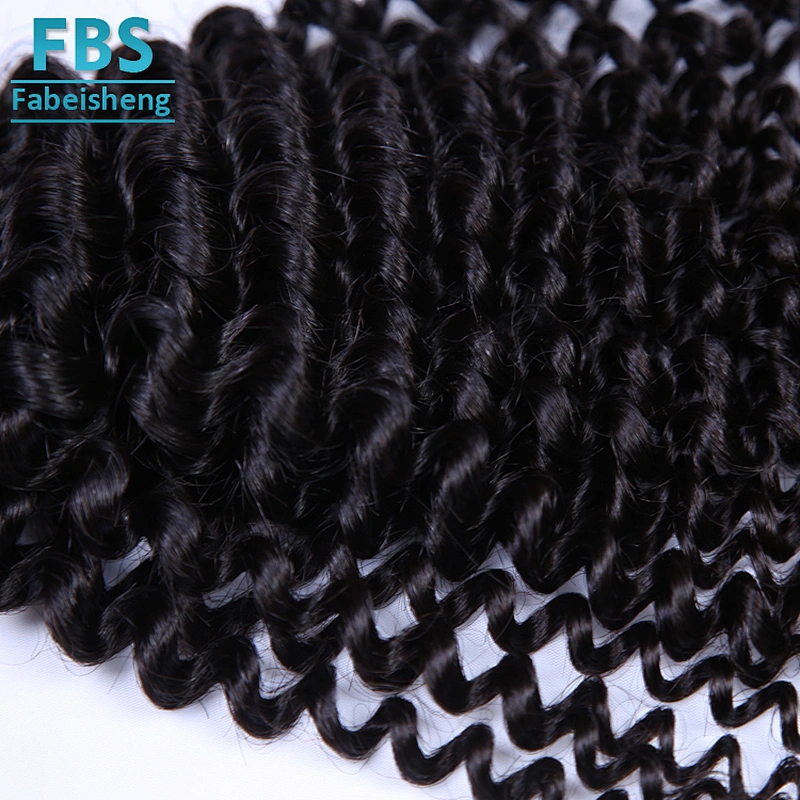 2018 FBS hot selling 100% human hair waving deep curly wholesale