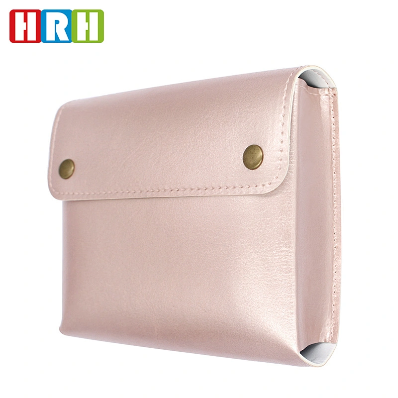 soft PU leather case portable Protective laptop bag pouch for power bank bag pc case china