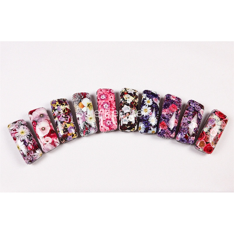 Customized Hard Glasses Case with Multicolor Floral Patterns for Ladies