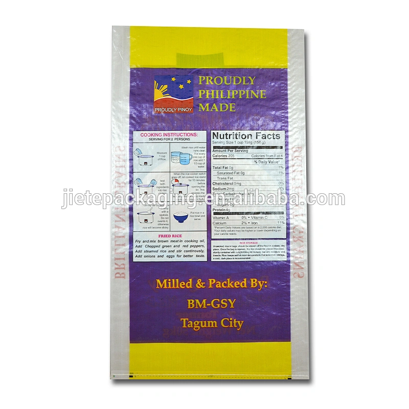 packing agricultural products 50kg pp woven bag