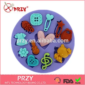 2015 hotsale baby series silicone fondant sugarcraft decorations mold