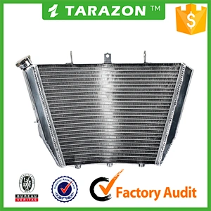 High performance brazed aluminum motorcycle radiator for Suzuki GSXR1000