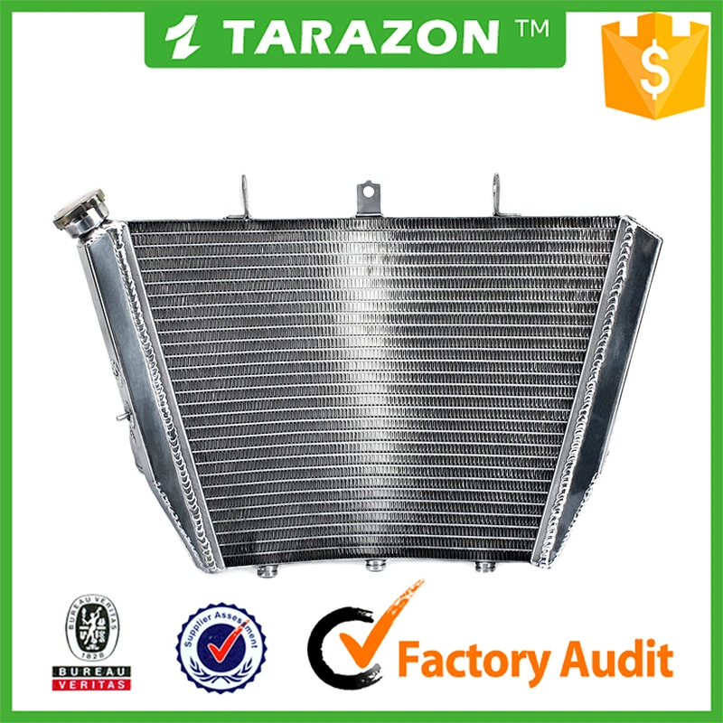 High performance brazed aluminum motorcycle radiator for Suzuki GSXR1000