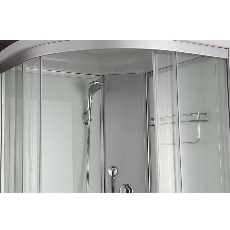 China Ready Made Bathroom Sector Glass Sliding Toilet Shower Room