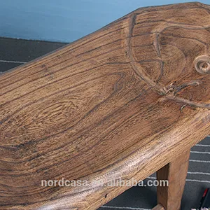 chinese fish shape wood stool