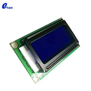 Hot Sale Best Price 16pin 8x2 0802 COB STN Blue Character Transflective Lcd Display Module