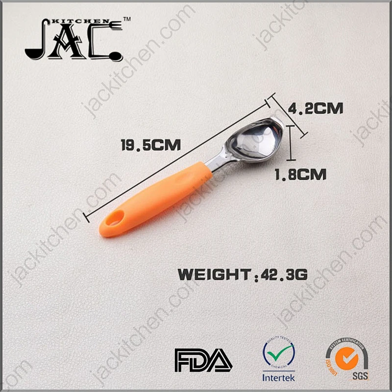 High Quality Large Fruit Scoop Stainless Steel Ice Cream Scoop