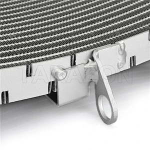 Custom aluminum motorcycle radiator for suzuki gsx1300