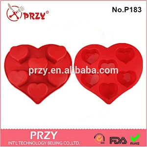 Heart shaped silicone cake mold,silicone microwave safe cake baking pan