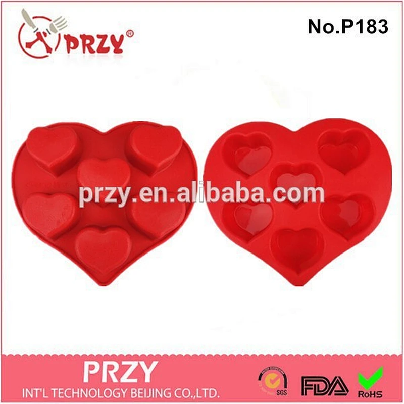 Heart shaped silicone cake mold,silicone microwave safe cake baking pan