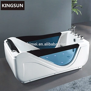 Single Corner Portable Stainless Steel Post Bath Tub