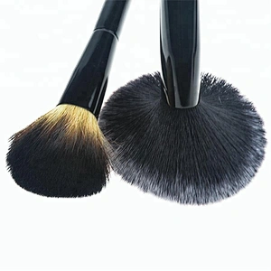 5PCS Plastic makeup brush black Ferrule makeup brush set makeup customized brush for 2018
