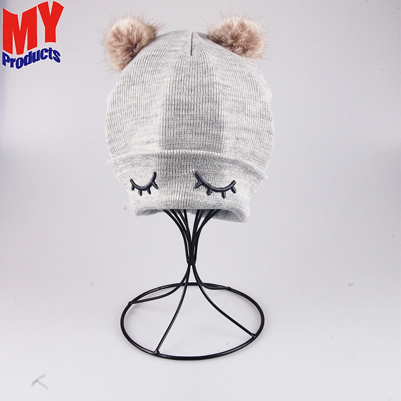 winter keep warm factory price outdoor new born baby pokemon hat