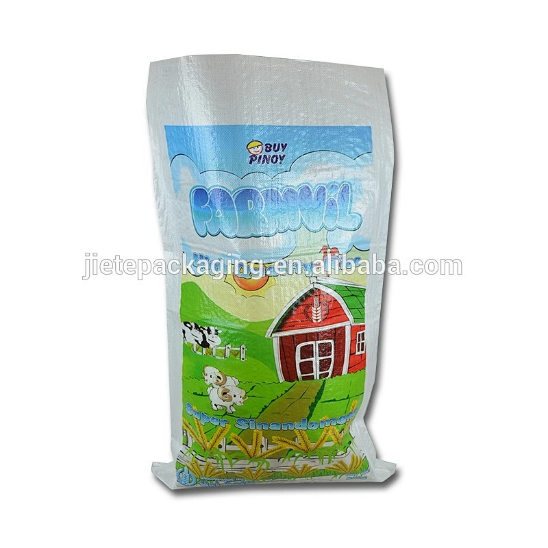 transparent polypropylene PP woven rice sacks bags made in China