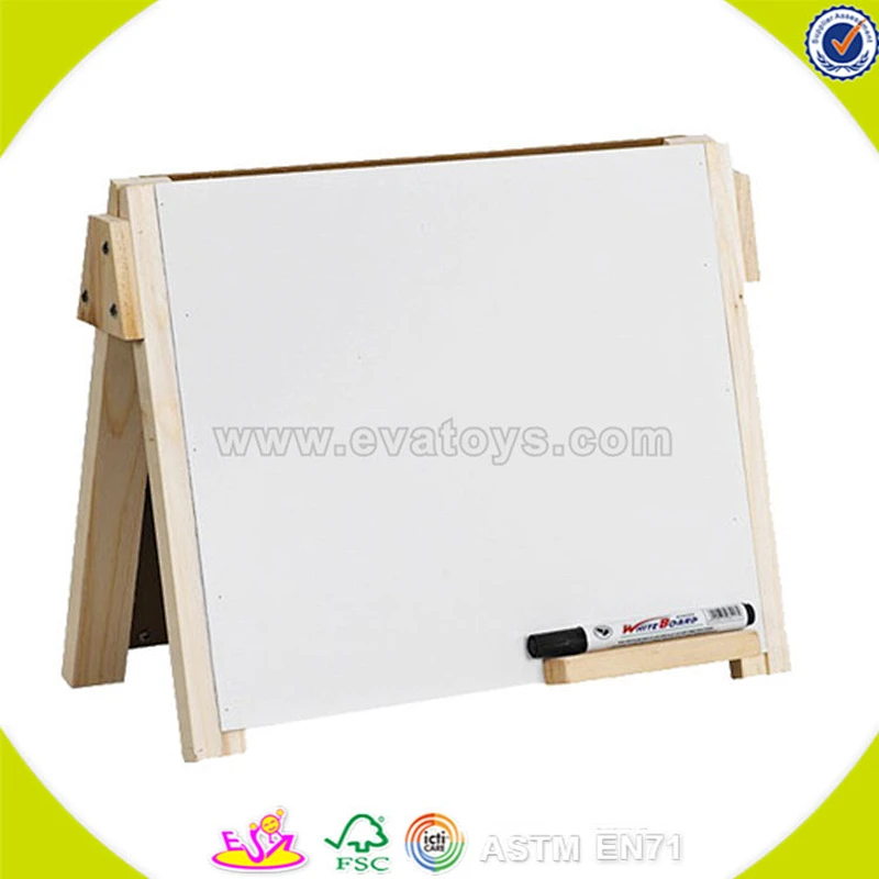 Wholesale useful wooden easel board top quality baby wooden easel board educational baby wooden easel board W12B012