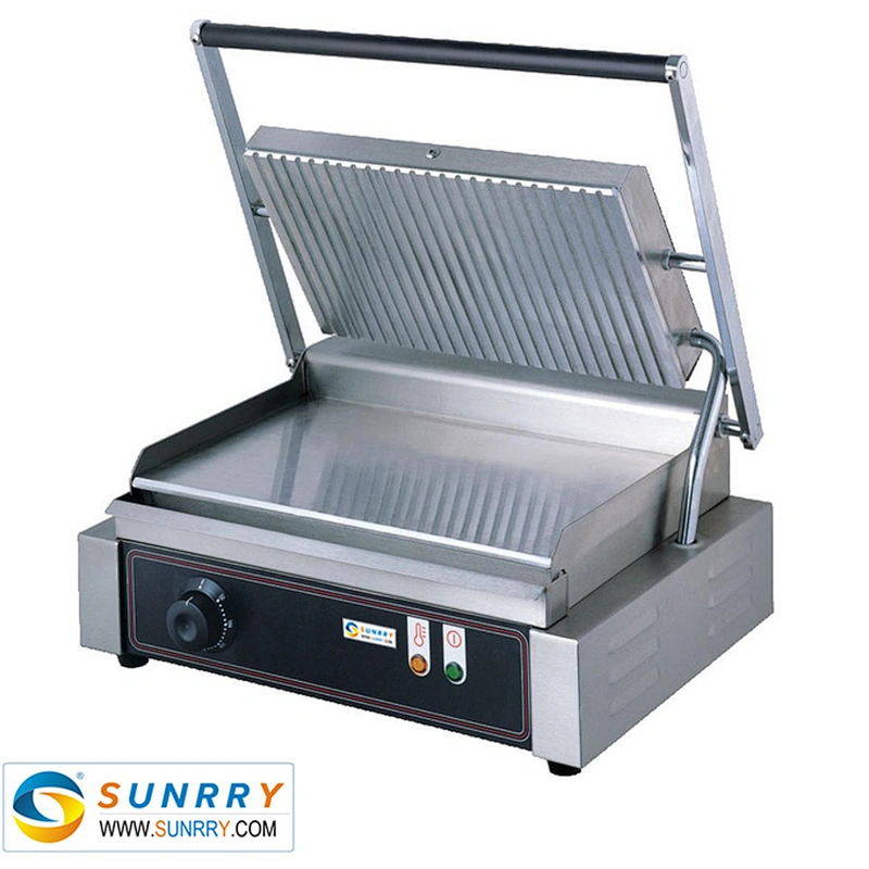 High quality commercial electric pancake and panini cast iron griddle