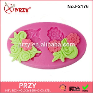 F2176 PRZY lace mold fondant cake decorating tools