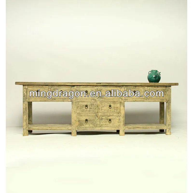 Chinese Antique Vintage Recycled Wood Furniture, sideboard cabinet