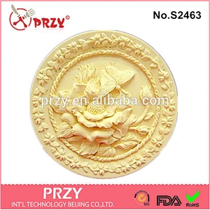 PRZY s2463 DIY Silicone Peony Garden Soap Mold