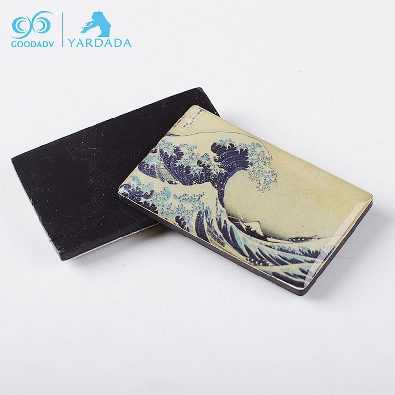 High quality shape blank souvenir customized creative fridge magnet