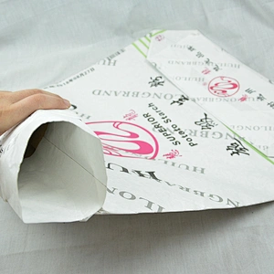 kraft paper corn flour bag for powder,starch, packaging 20kg