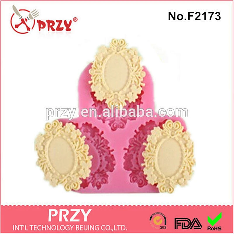 F2173 PRZY decorating frame fondant cake tools