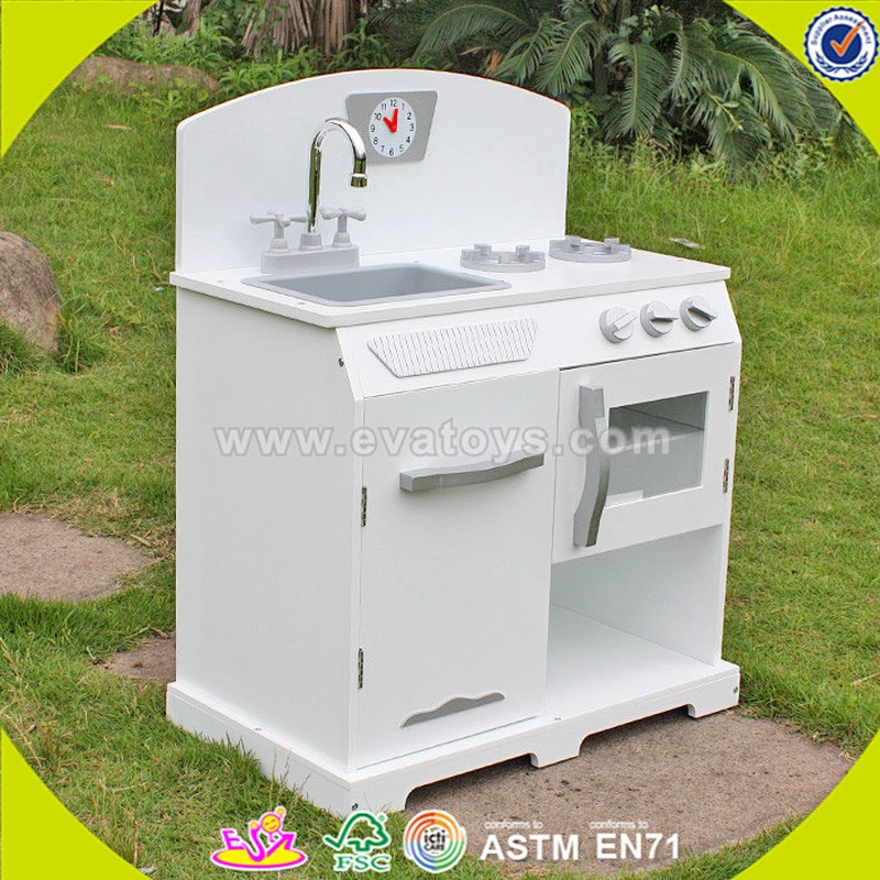 wholesale funny wooden children toy kitchen for pretend W10C134B