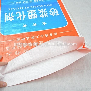 packaging material cement, mortar, putty pp woven bag with color printing and lamination 20kg 25kg