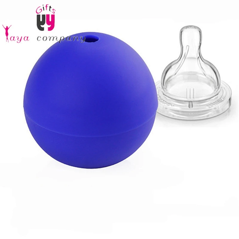 Amazon best sale sphere silicone ice cube tray with custom logo