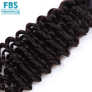 2018 FBS High quality human hair weft double drawn hair 100% unprocessed virgin hair