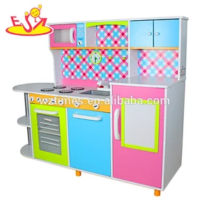 2018 wholesale kids wooden toy kitchen playsets most popular children wooden toy kitchen playsets W10C100