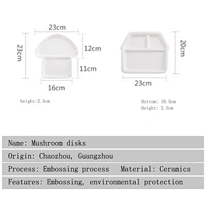 high quality porcelain plates dinnerware set for children's lunch