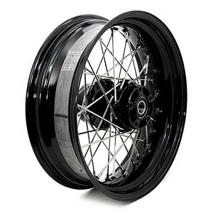 17'' 18'' 19'' steel motorcycle spoke wheels for Harley Davidson