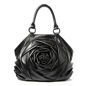 fashion flower leather bags