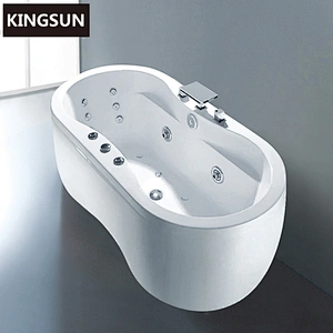K-8859 Mini Indoor Hot Tub Bathtub Whirlpool Jets Massage 1 Person Hot Tub